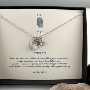 Be You Silver 925 Charm Necklace